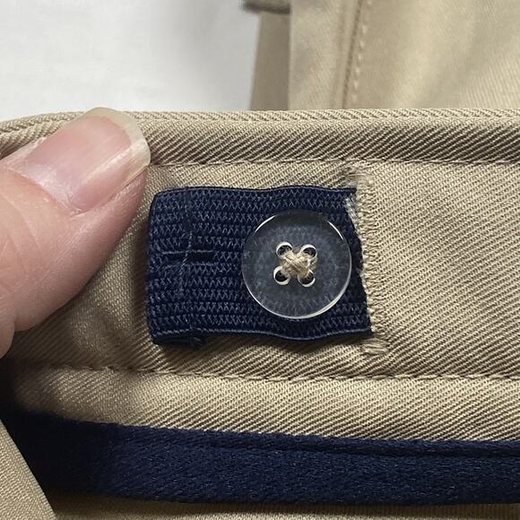 French Toast Skort Girls Size 14 Khaki Pleated Uniform Skirt Size Zip NWT - Picture 3 of 7